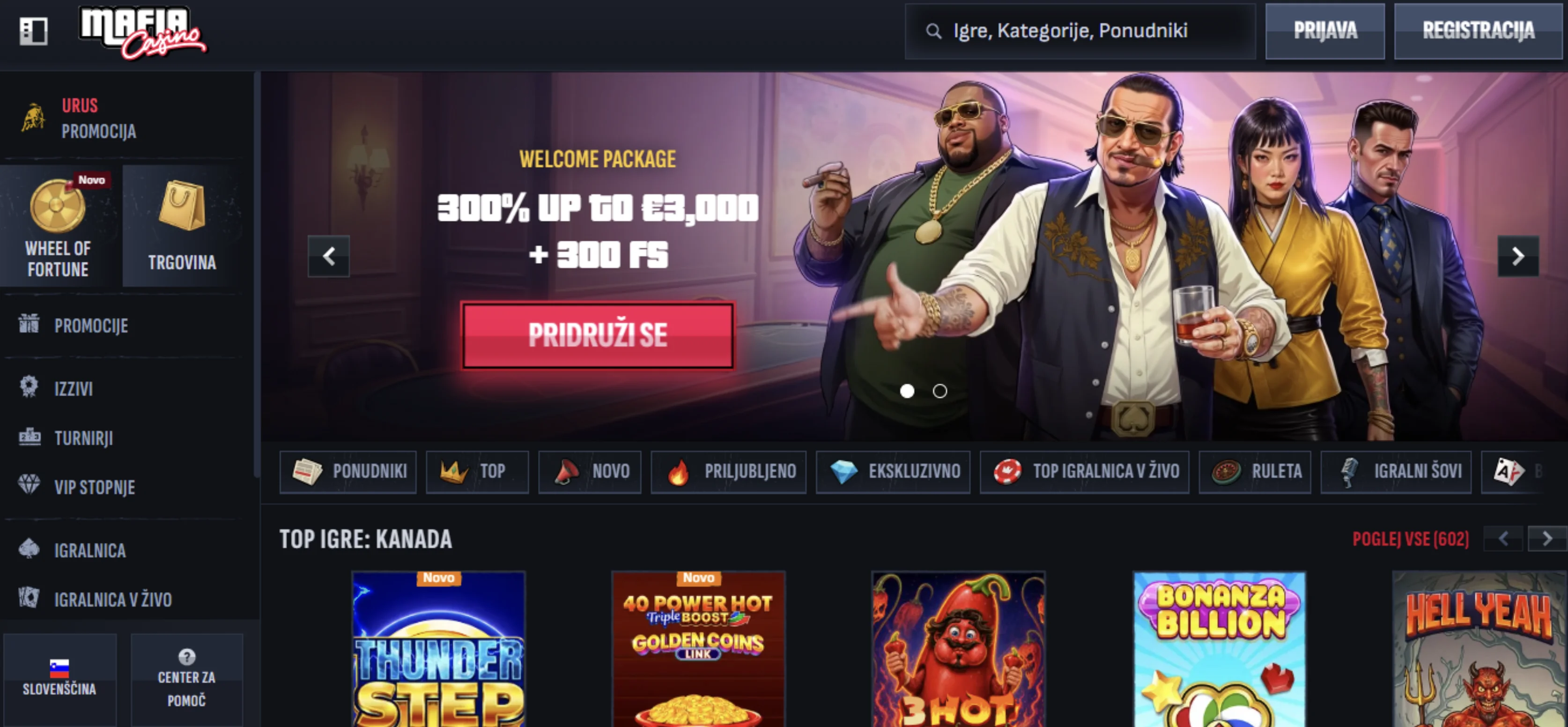 Mafia Casino