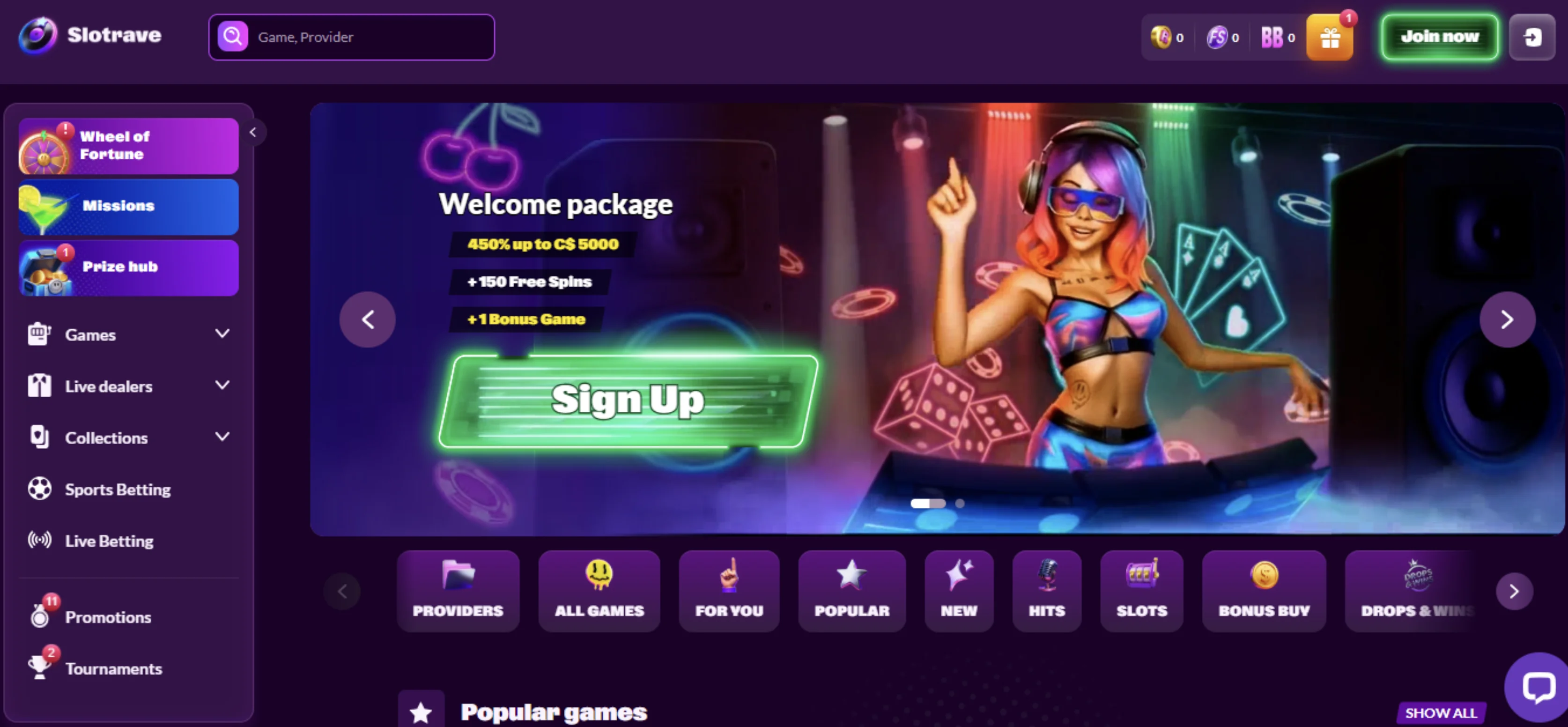 Slotrave Casino